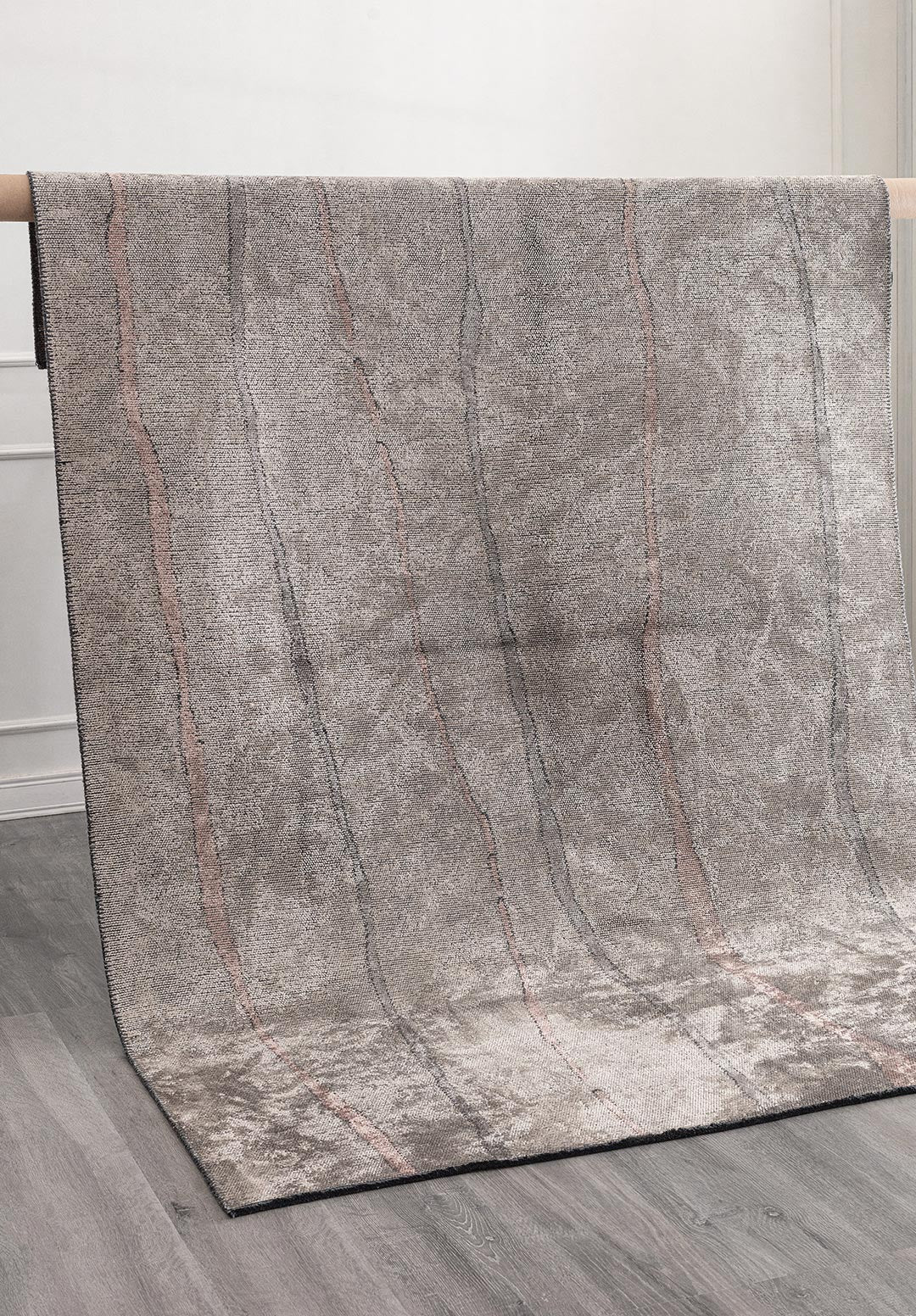 TRIBECA CREAM - GREY - COPPER RUG