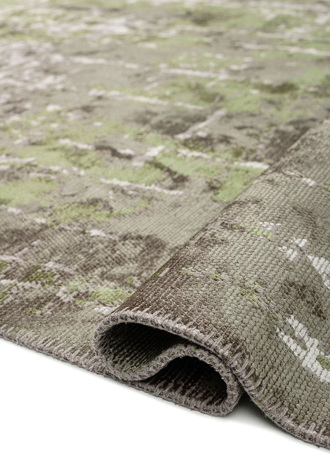 TOLEDO KHAKI - GREEN - BONE RUG