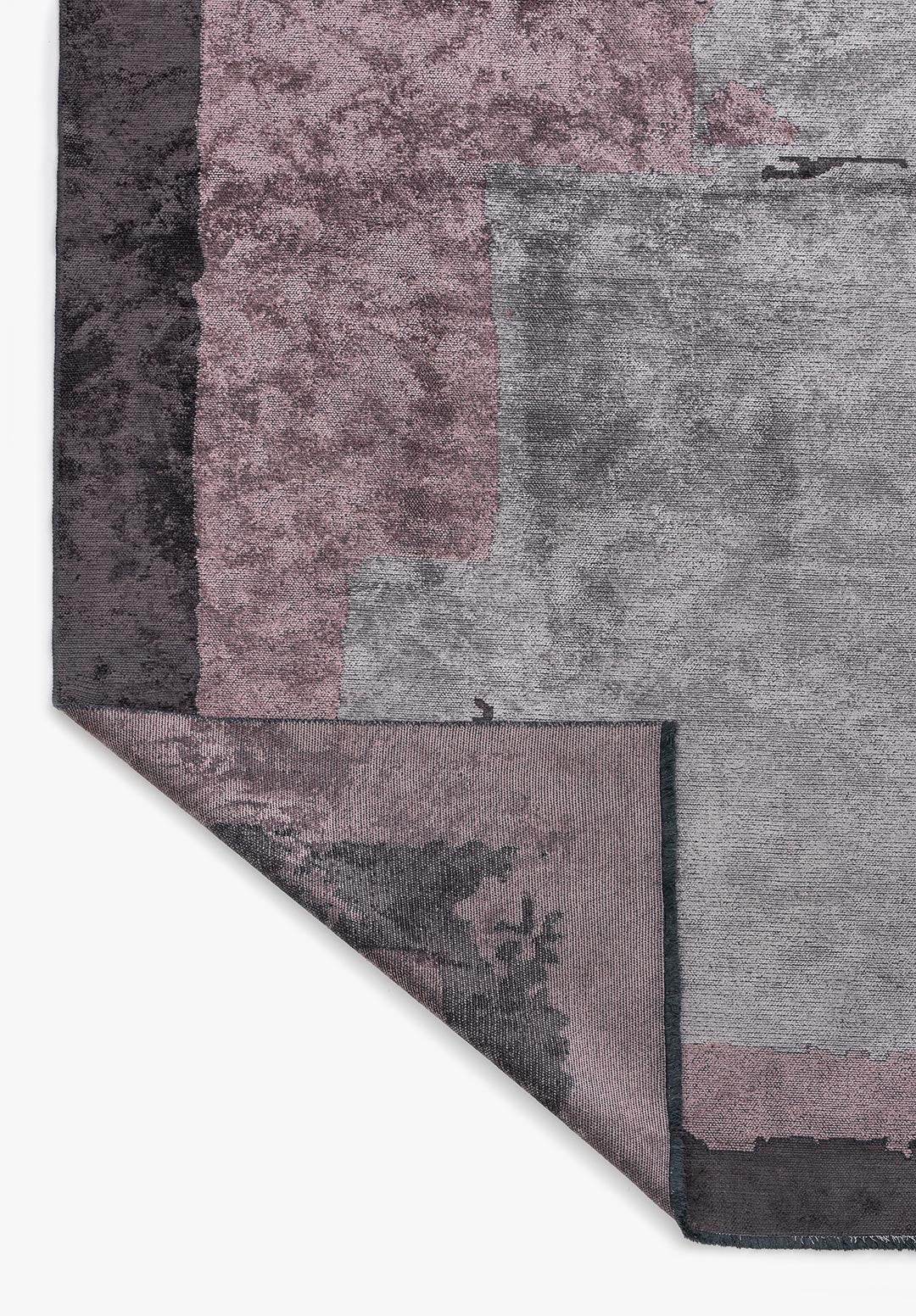 HANNOVER LIGHT GREY - CHARCOAL - DAMSON RUG