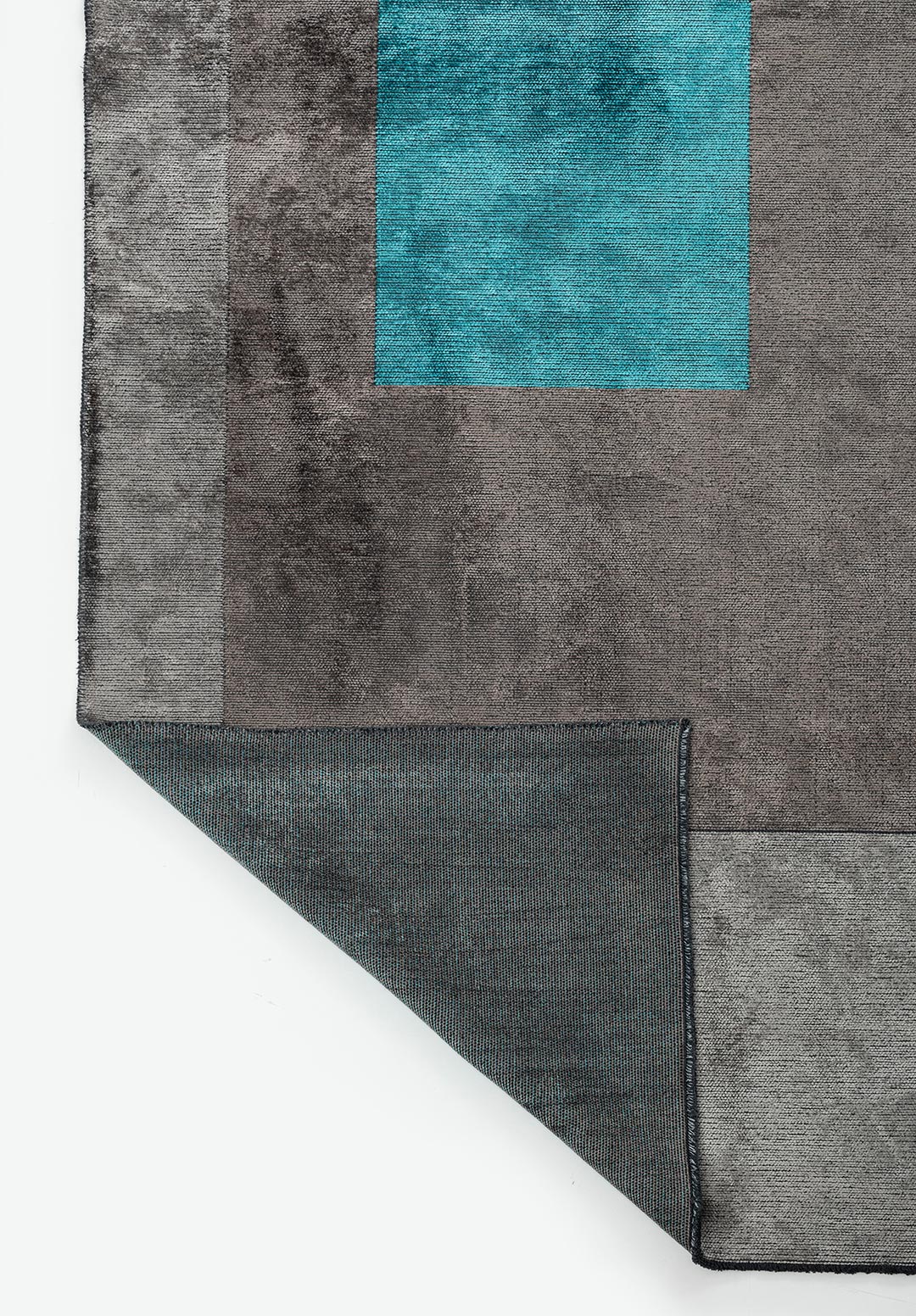 LYON TURQUOISE - DARK GREY - LIGHT GREY RUG