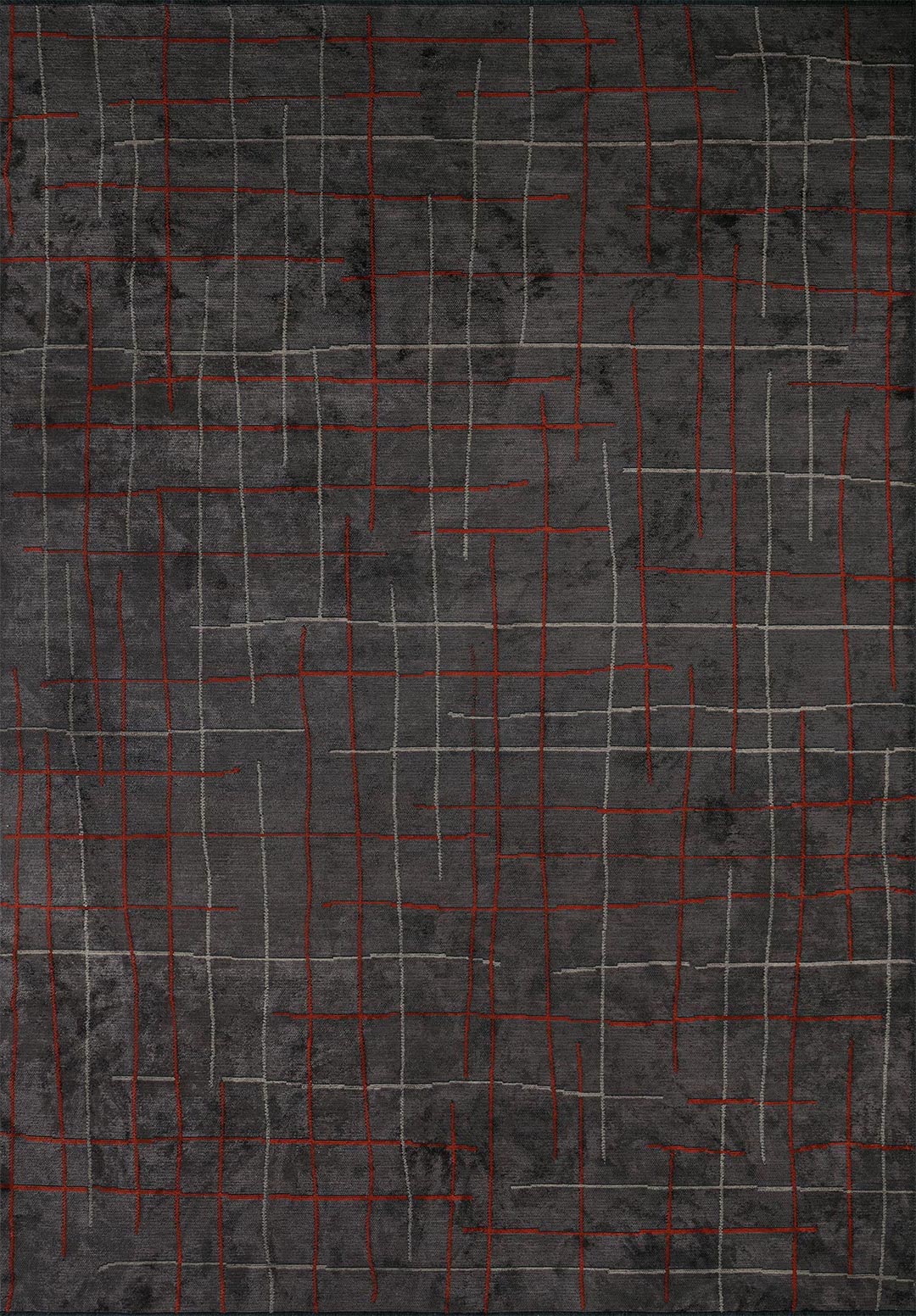 BROOKLYN BEIGE - CHARCOAL - DARK TERRA RUG