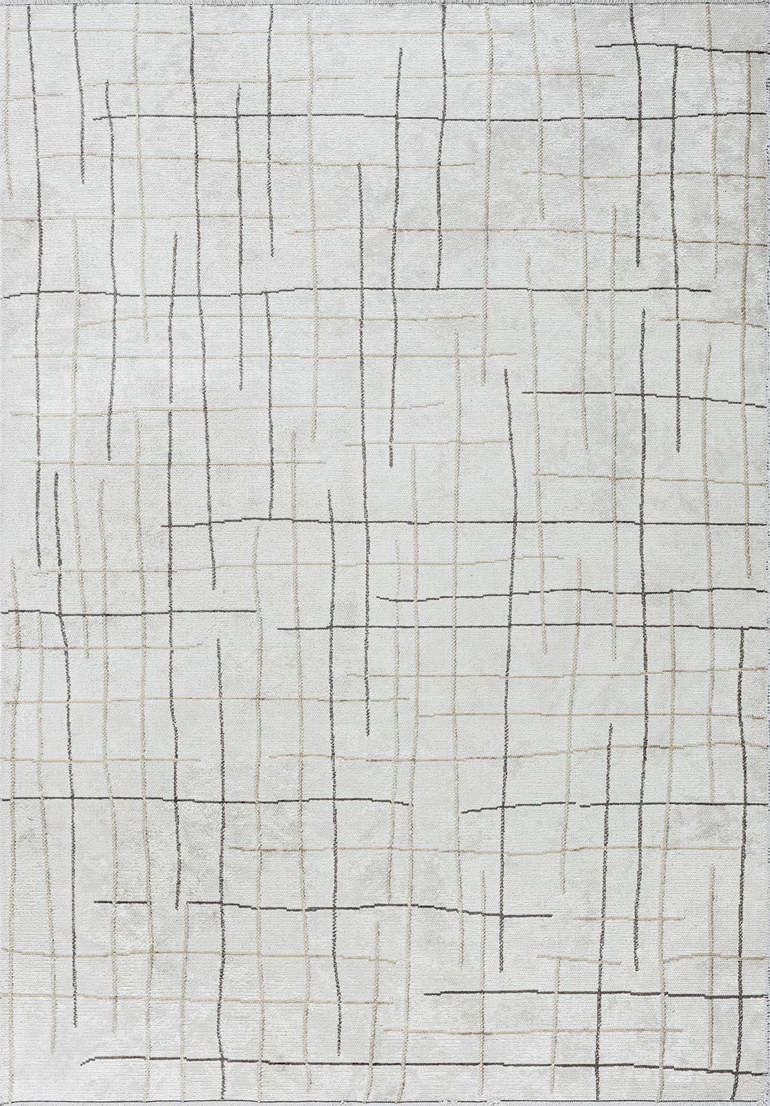 BROOKLYN ANTHRACITE - ECRU - BEIGE RUG