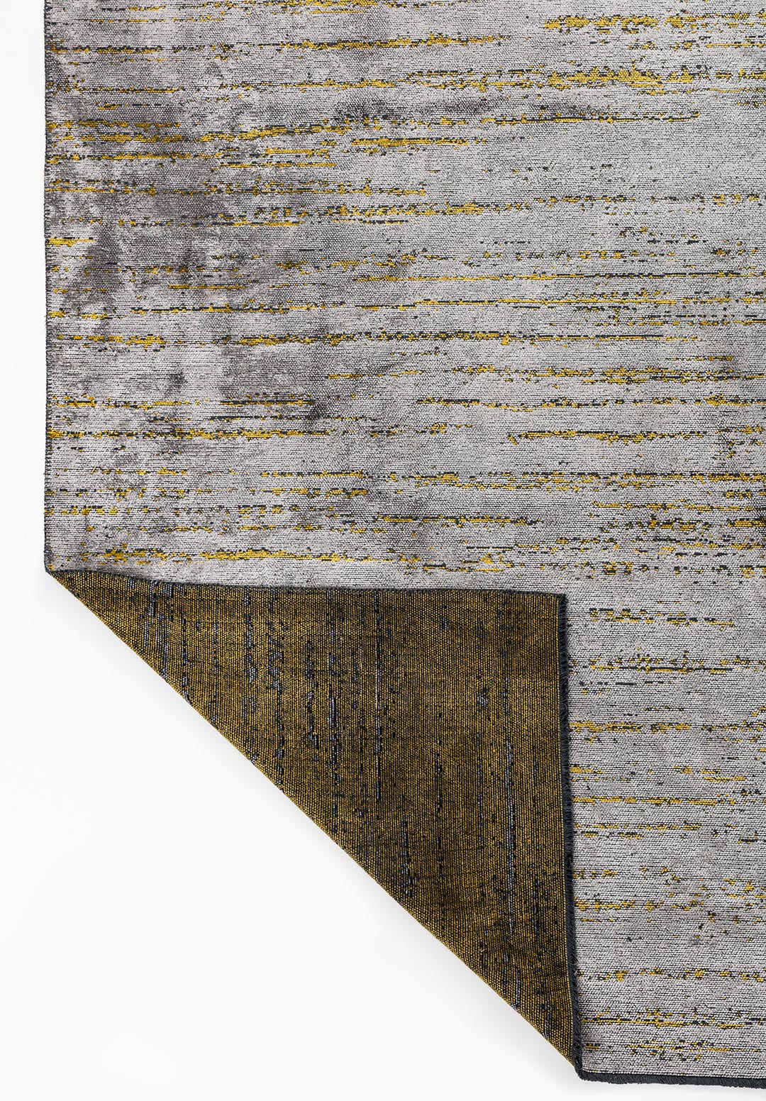 COMO LIGHT GREY - YELLOW RUG