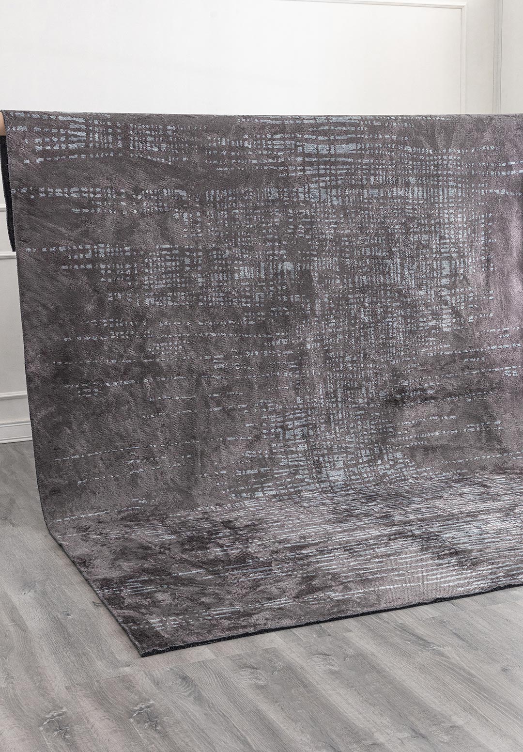 BREEZE CHARCOAL - BLUE RUG