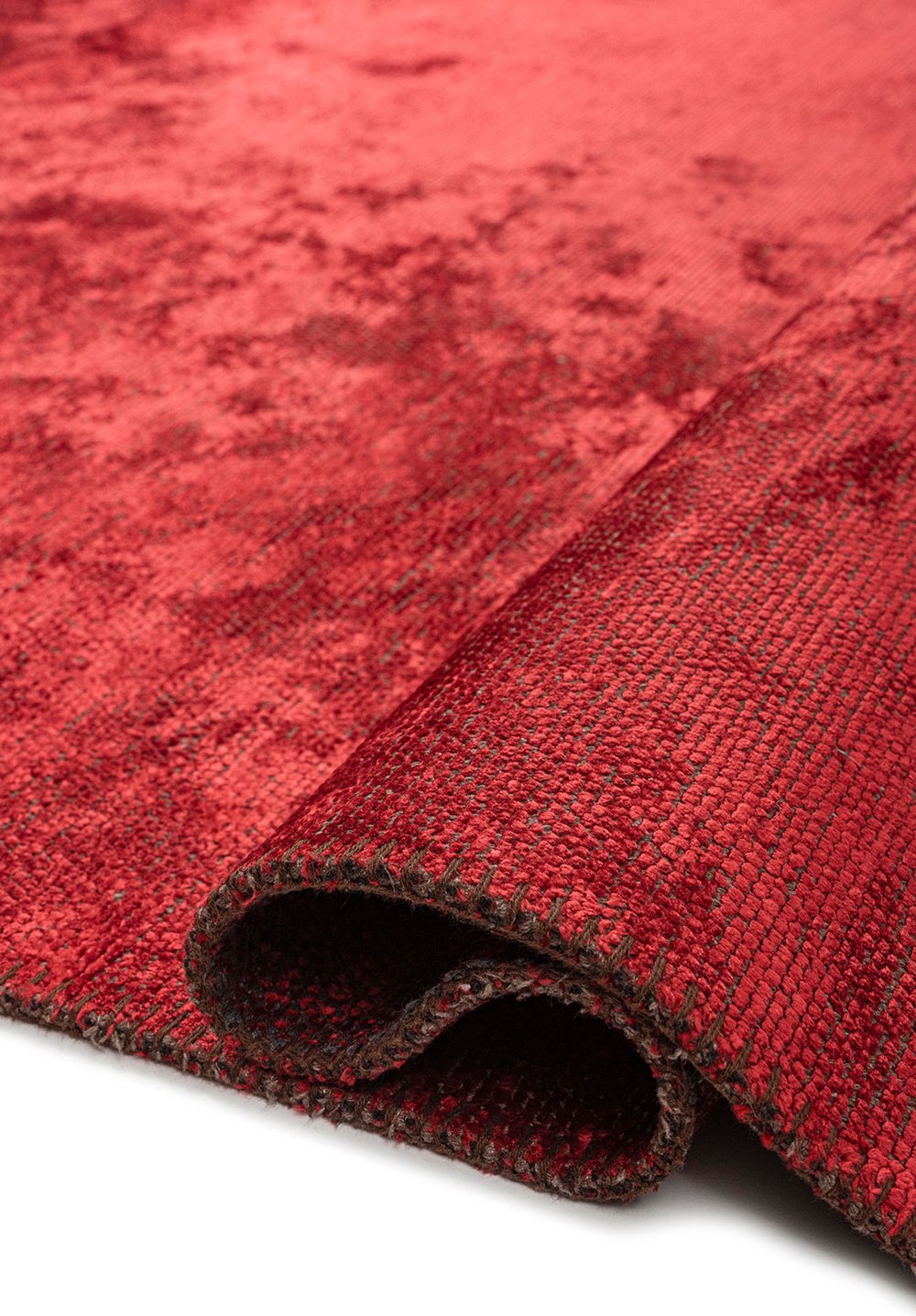 PLAIN RED (C) RUG
