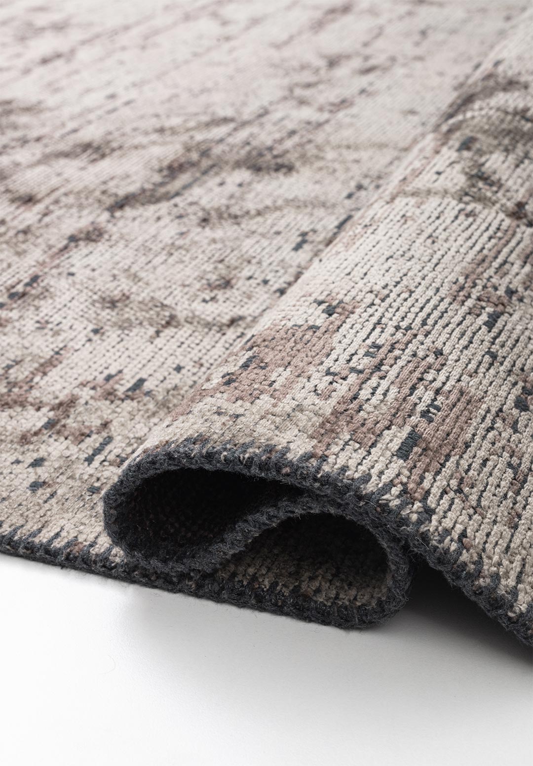 WIND DARK MINK - NOUGAT RUG