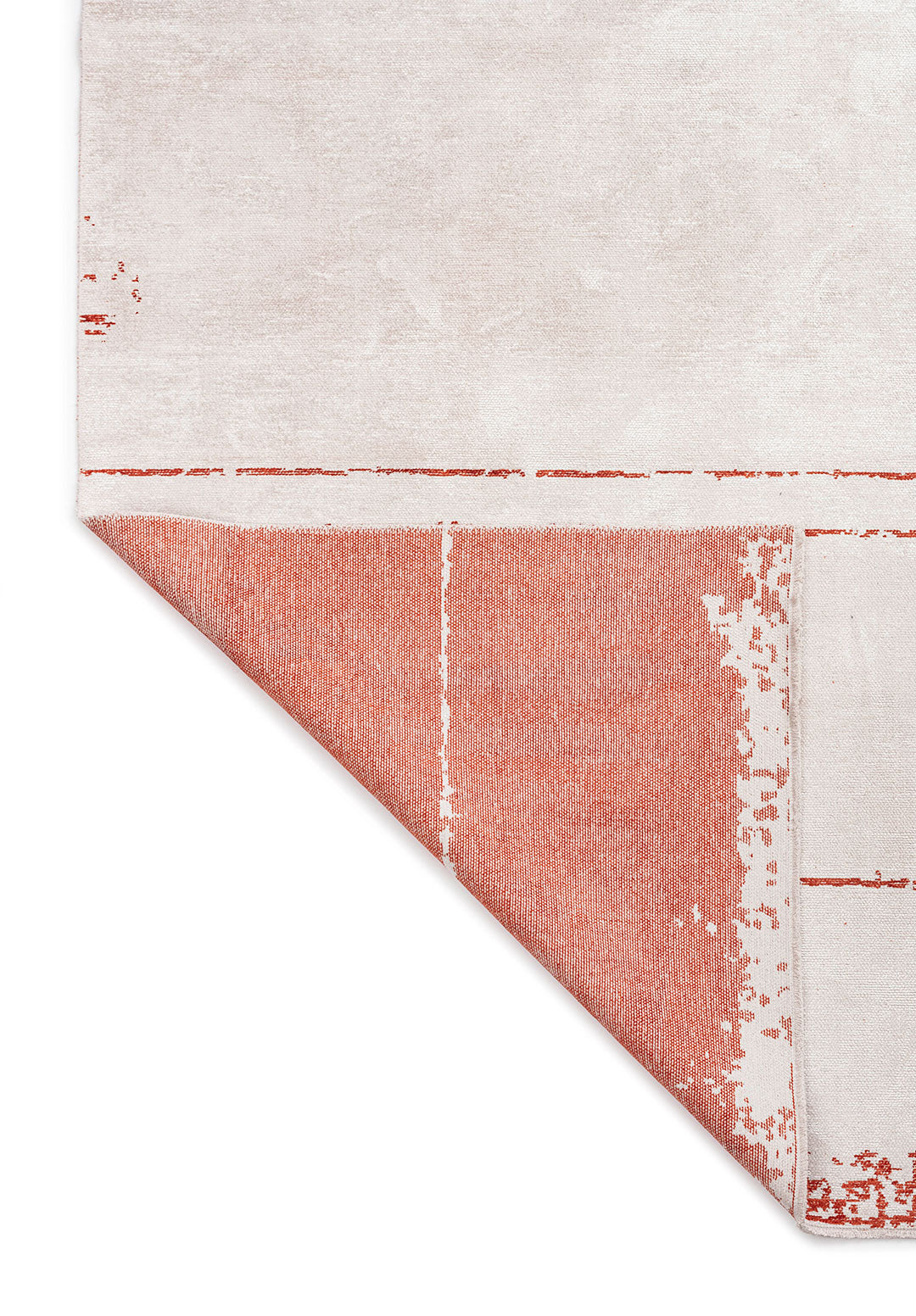 BARBER RUST - ECRU RUG