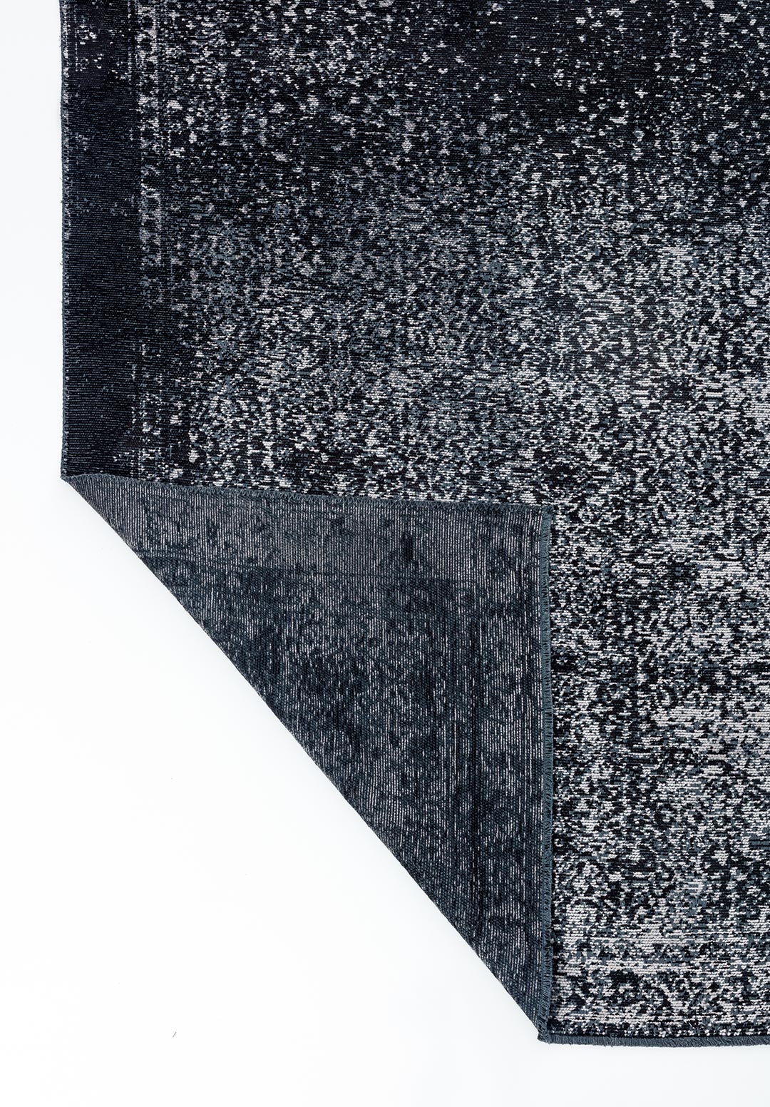 HERITAGE BLACK - LIGHT GREY RUG