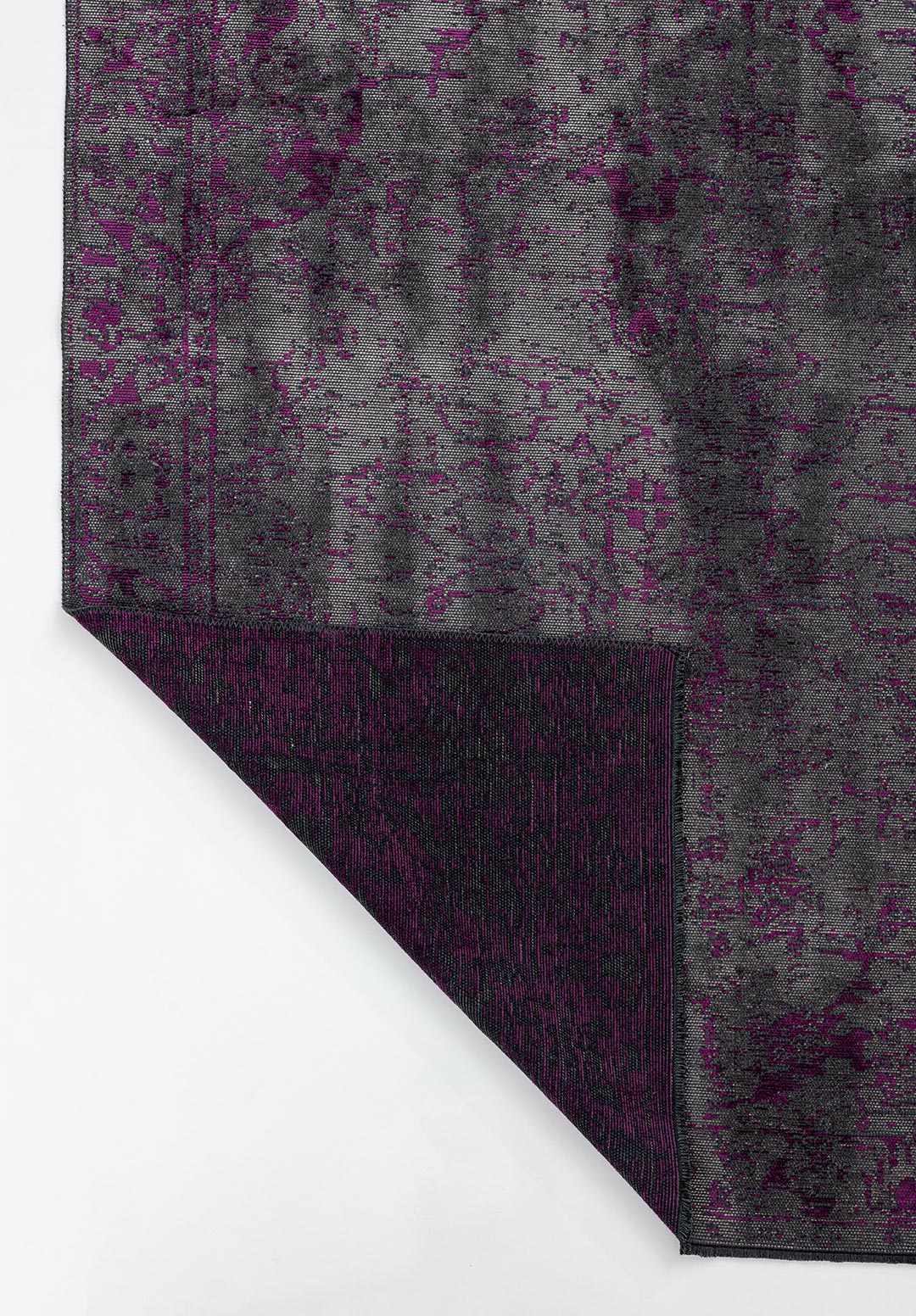 IVY GREY - PURPLE RUG