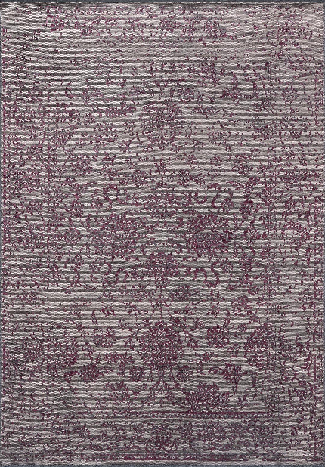 CLASSY DARK DAMSON - COPPER RUG
