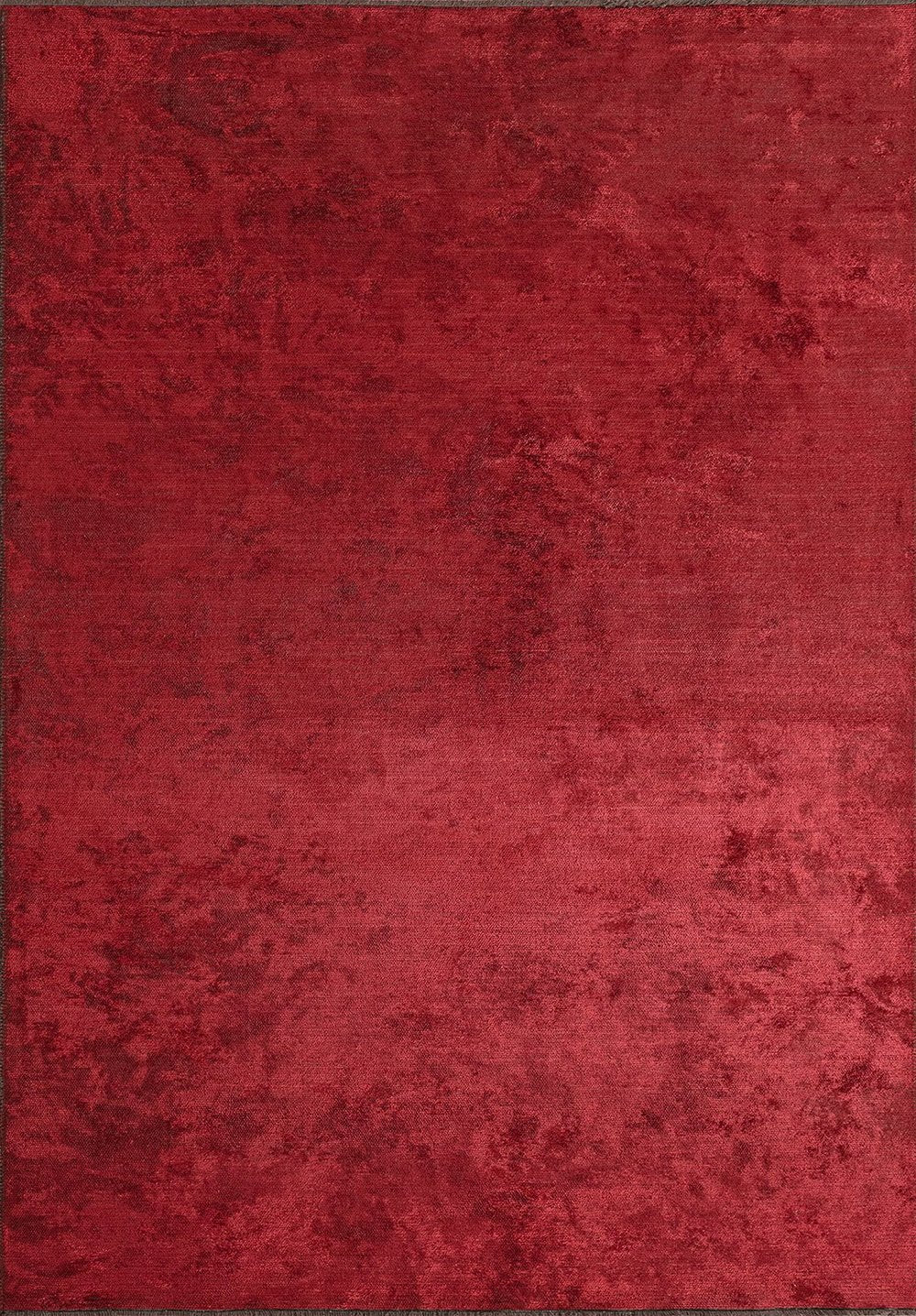 PLAIN RED (C) RUG