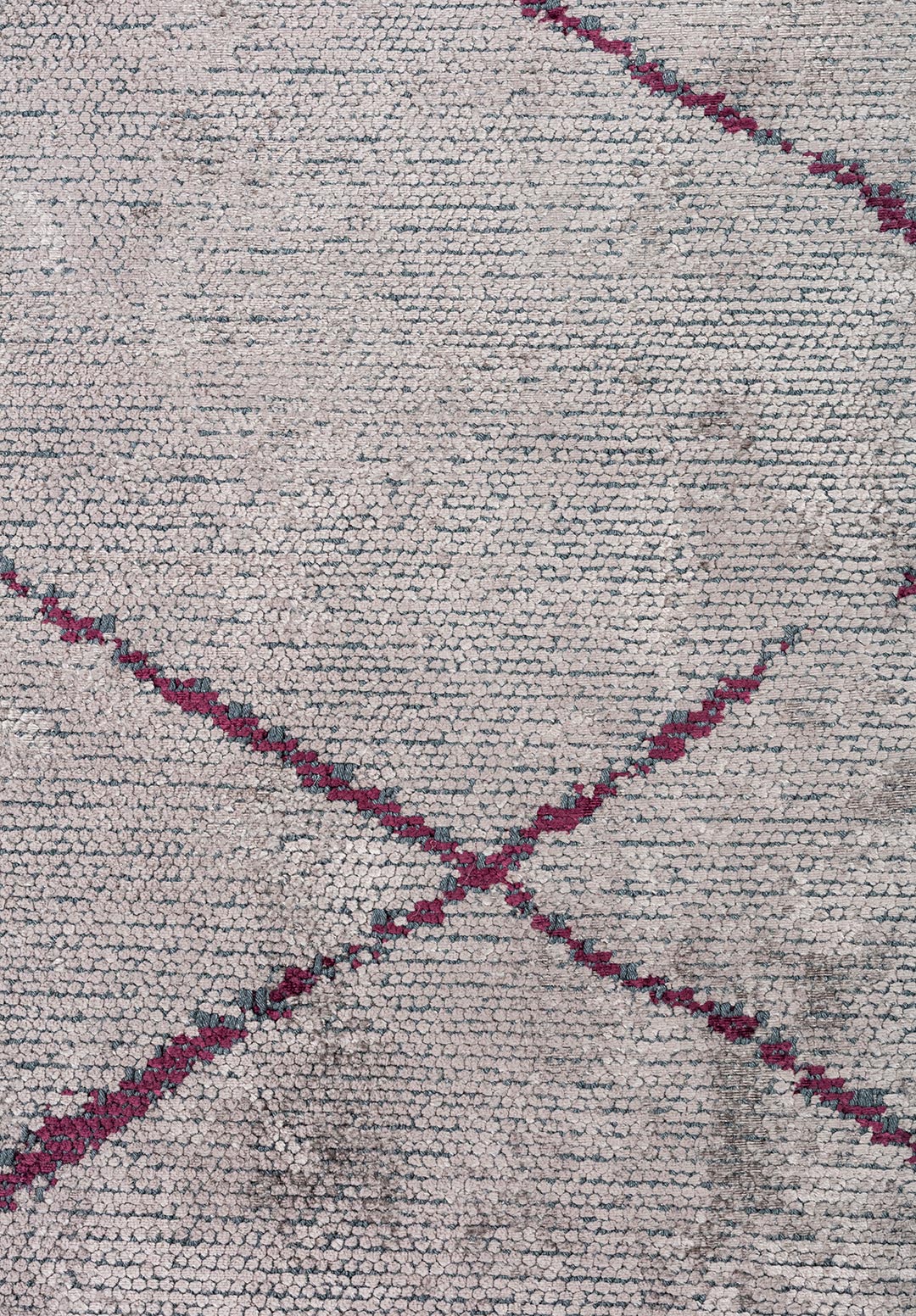 SPIDER DARK DAMSON - DARK GREY RUG