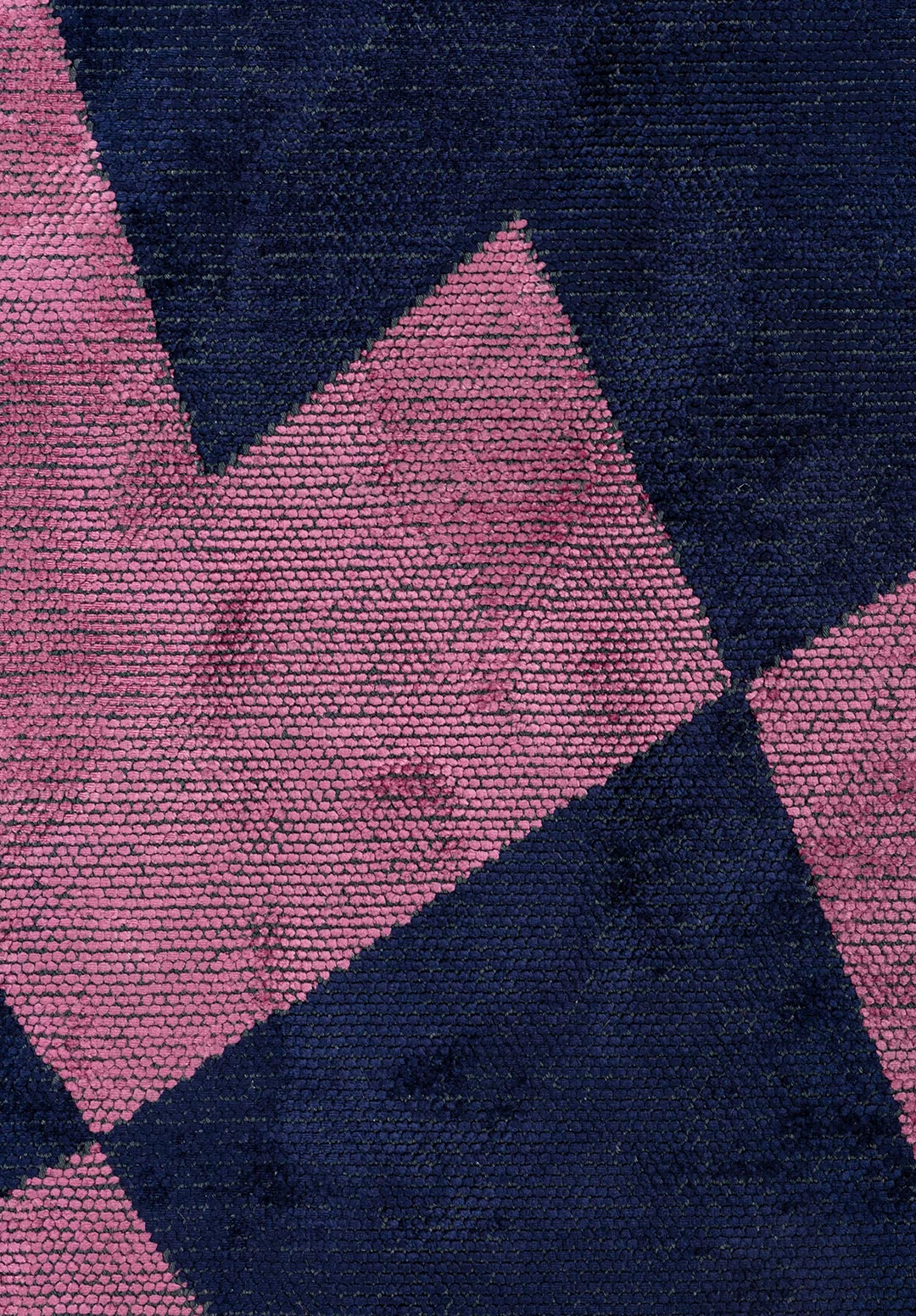FLAG DARK NAVY- PINK RUG