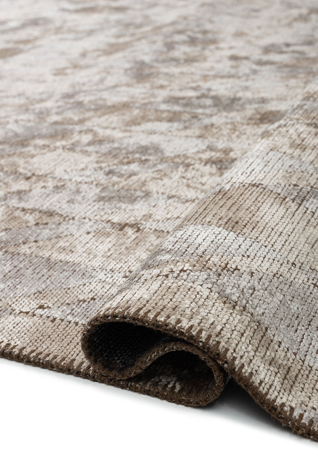 FUSION LIGHT GREY - LIGHT CREAM RUG