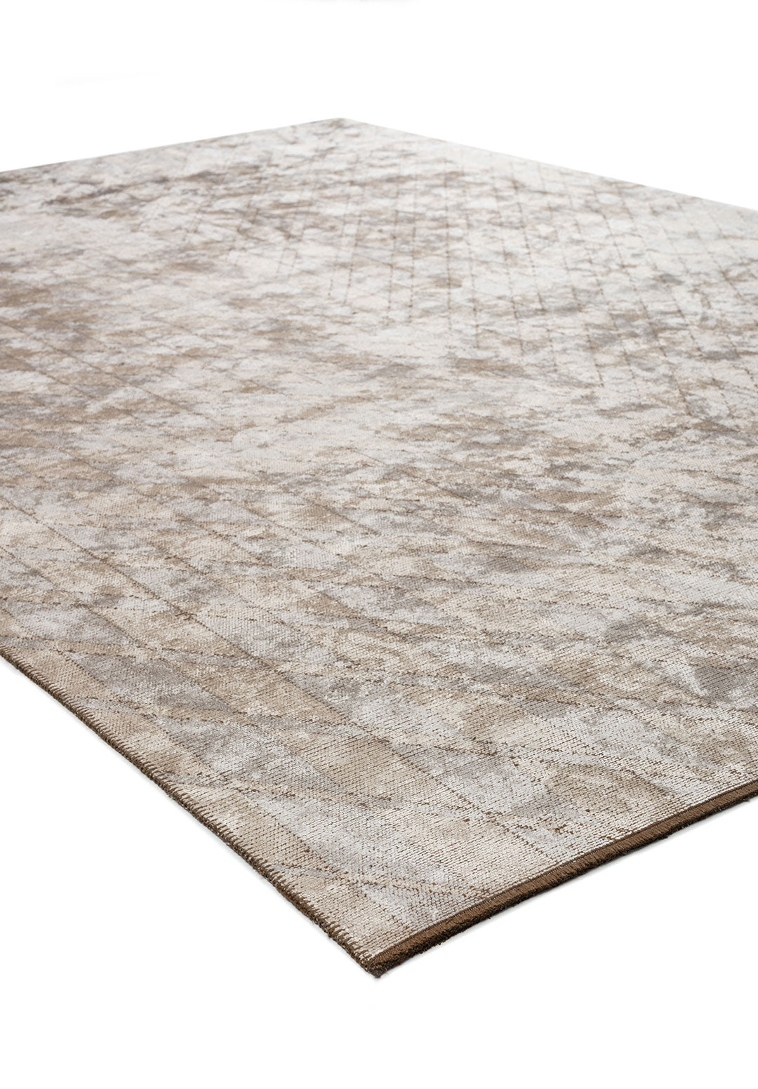 FUSION LIGHT GREY - LIGHT CREAM RUG