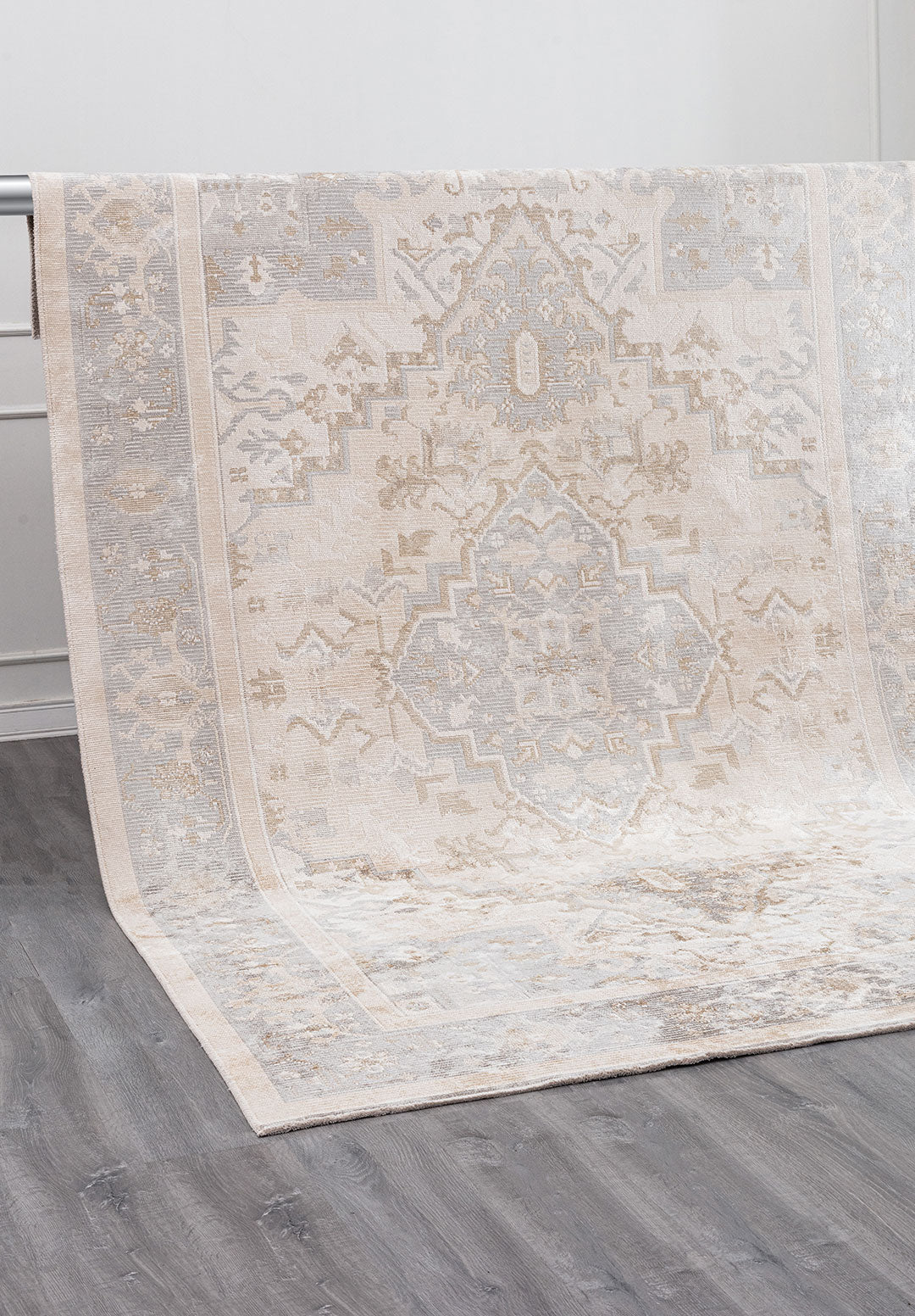 CITADEL ECRU - LIGHT GREY - LIGHT CREAM - BEIGE RUG