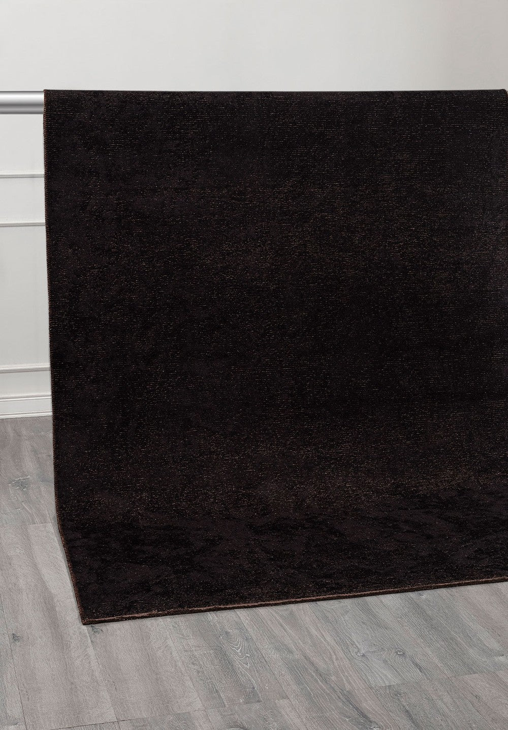 PLAIN BLACK (C) RUG