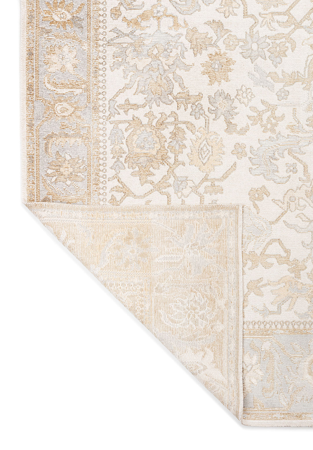 MAJESTY LIGHT GREY - BEIGE - LIGHT CREAM - ECRU - CREAM RUG