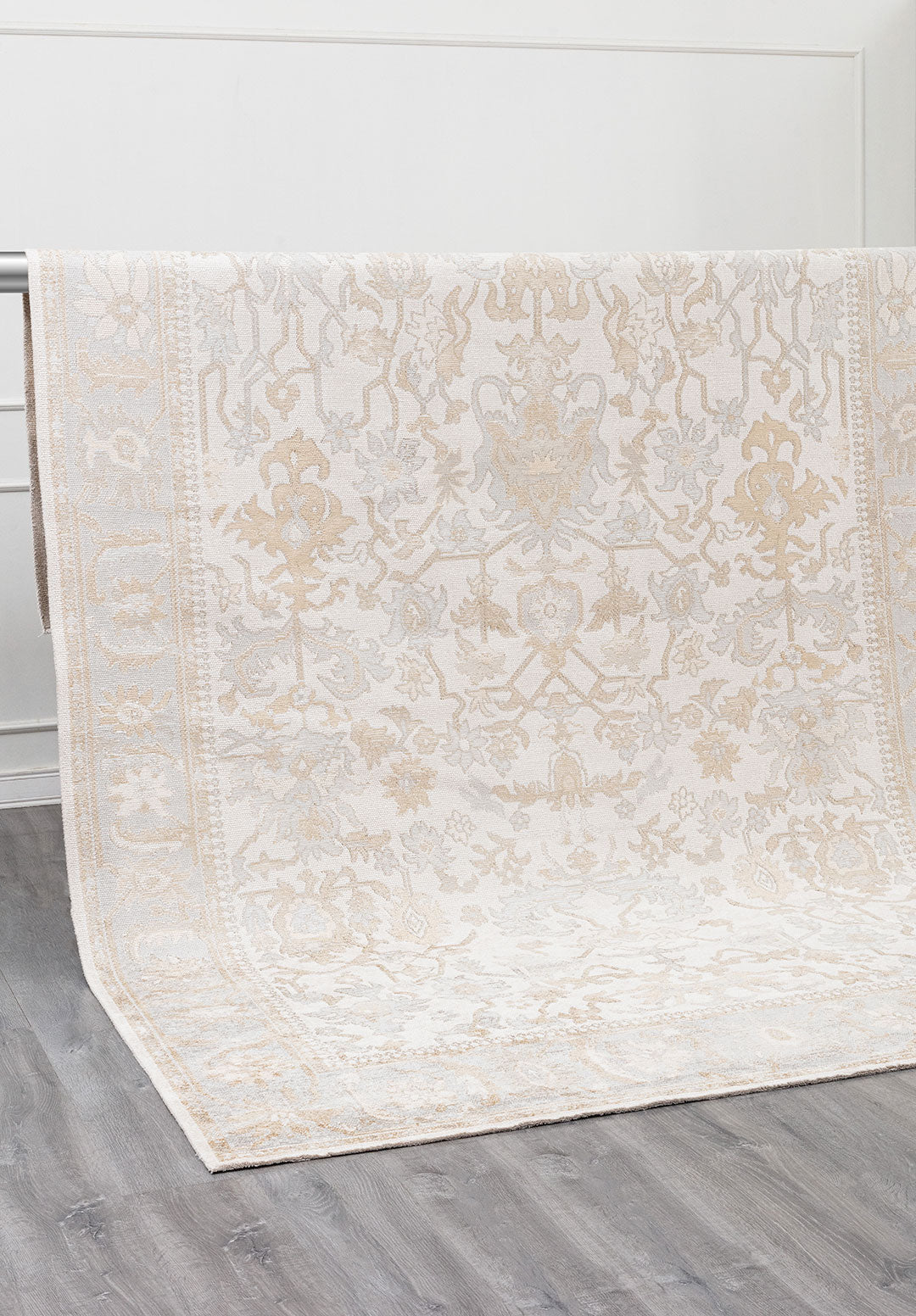 MAJESTY LIGHT GREY - BEIGE - LIGHT CREAM - ECRU - CREAM RUG