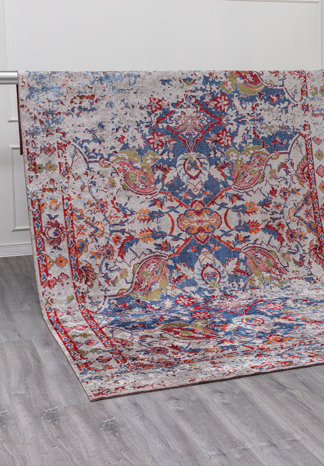 FORTRESS LIGHT GREY - GREEN - RED - NAVY BLUE - TERRA - DARK GREY RUG