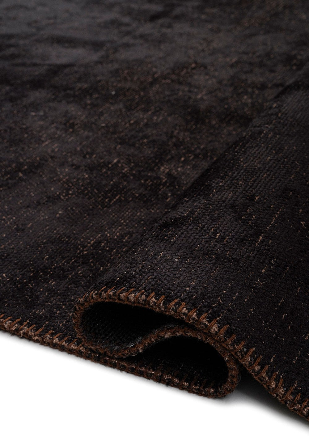 PLAIN BLACK (C) RUG