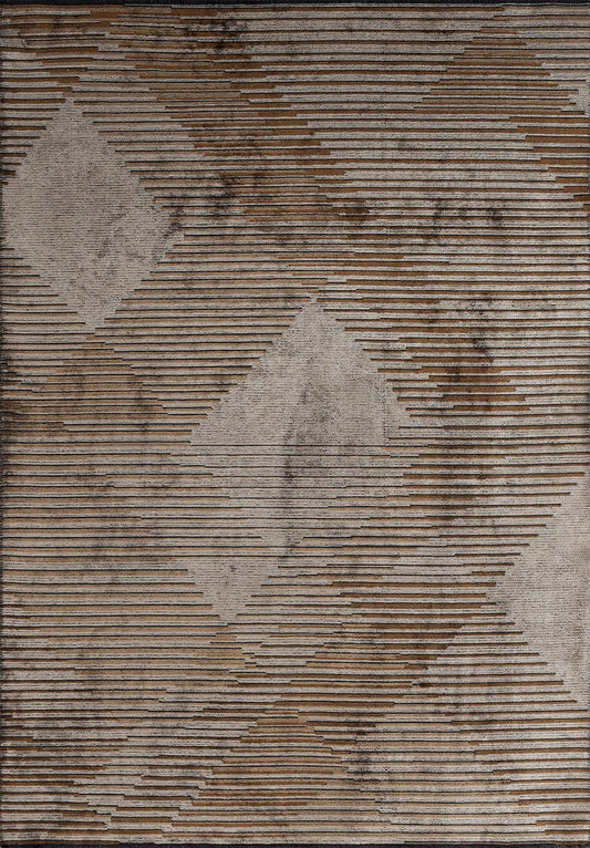 BARCELONA CACAO - DARK BEIGE - CREAM RUG