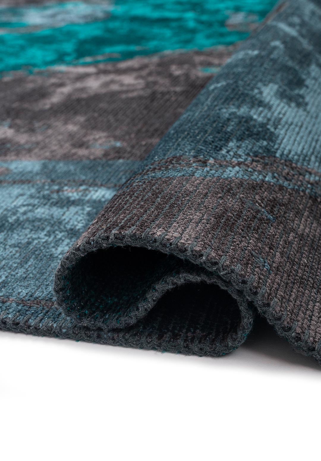 MADRID DARK - TURQUOISE - CHARCOAL - PETROL RUG
