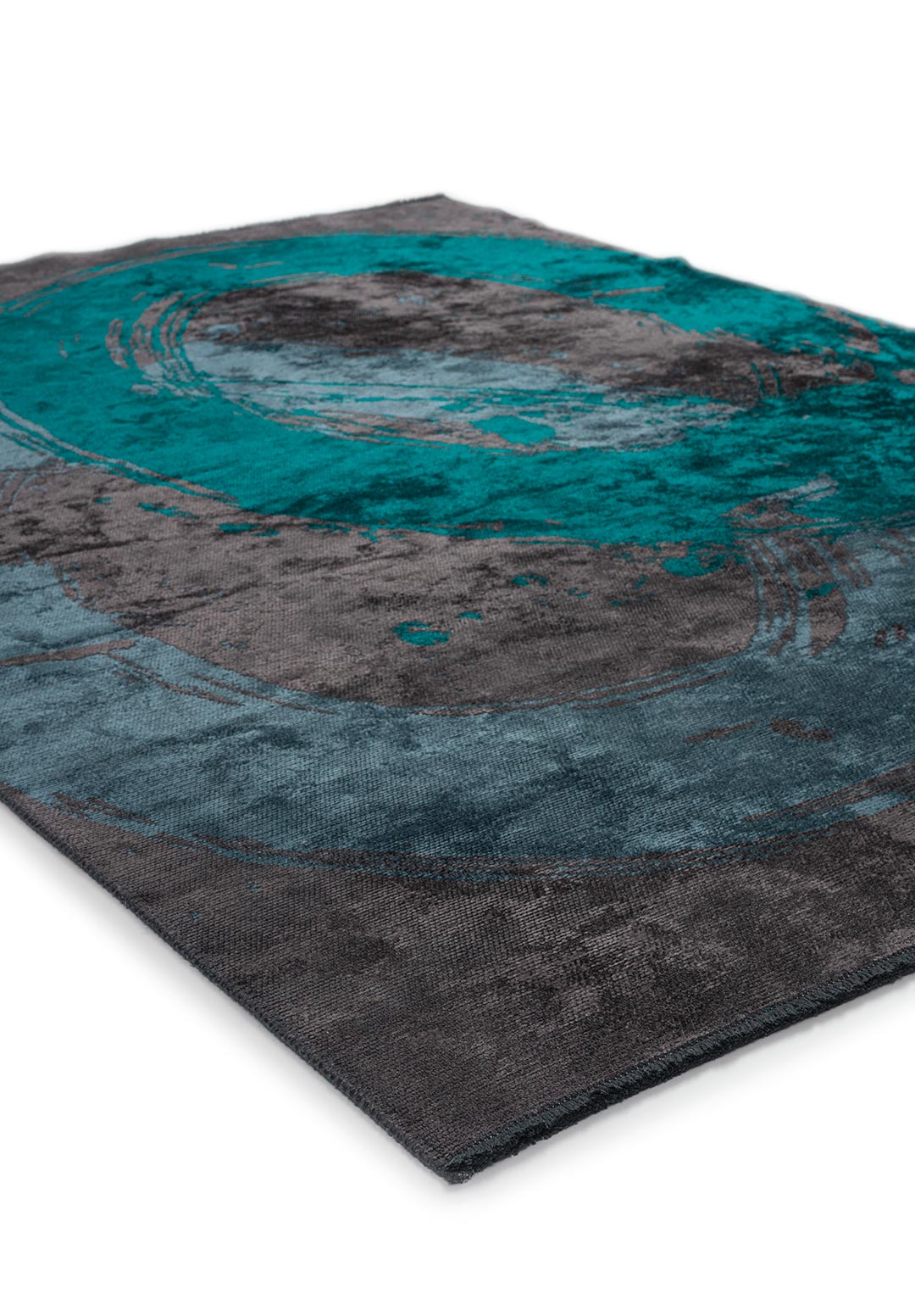 MADRID DARK - TURQUOISE - CHARCOAL - PETROL RUG