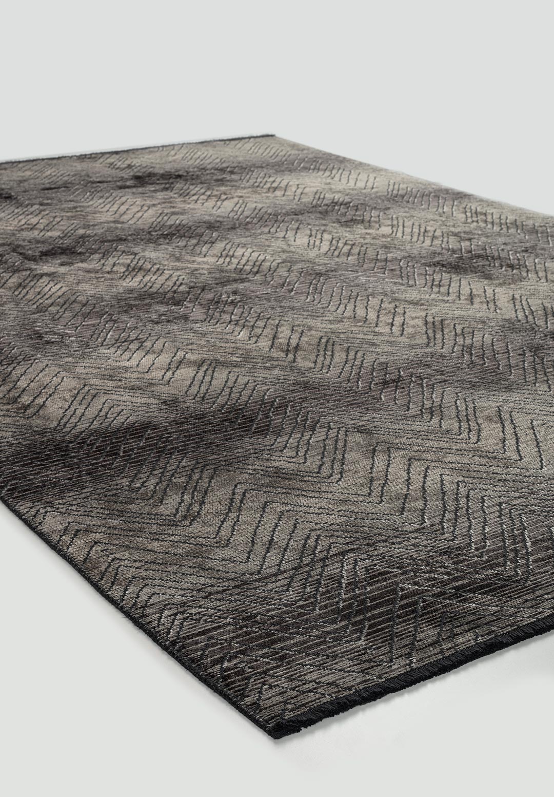 ZARAGOZA CHARCOAL - BEIGE - GREY - LIGHT CREAM RUG
