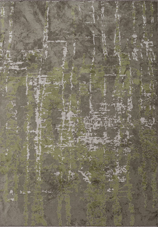 TOLEDO KHAKI - GREEN - BONE RUG