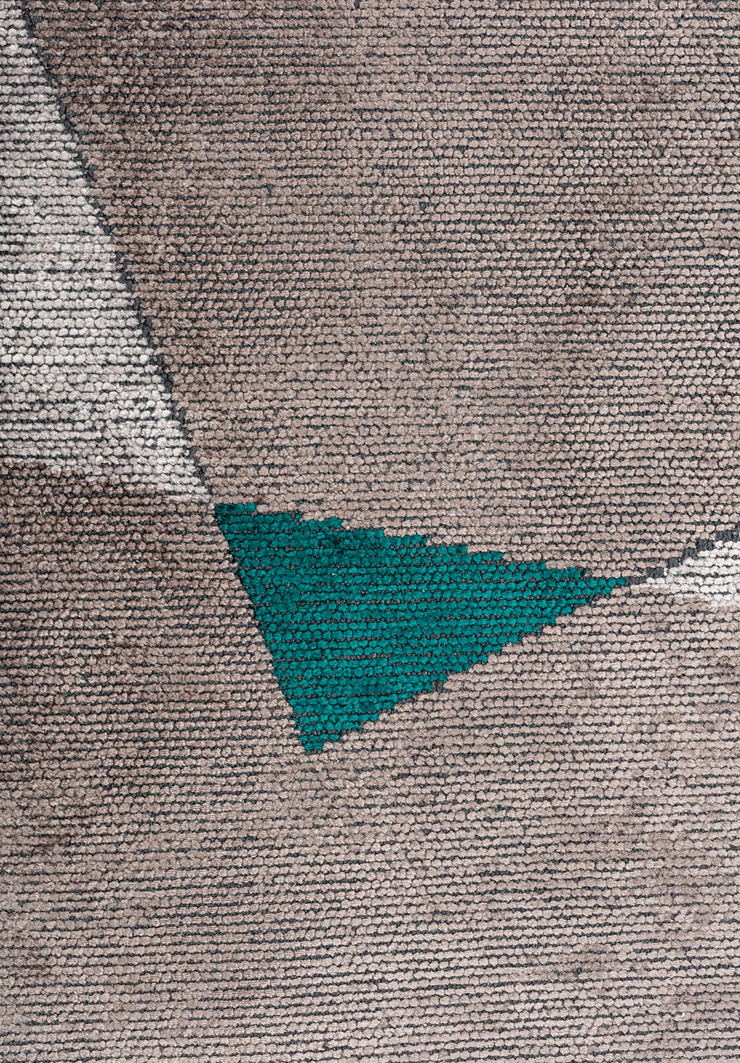 SALZUBURG DARK TURQUOISE - DARK GREY - LIGHT GREY RUG