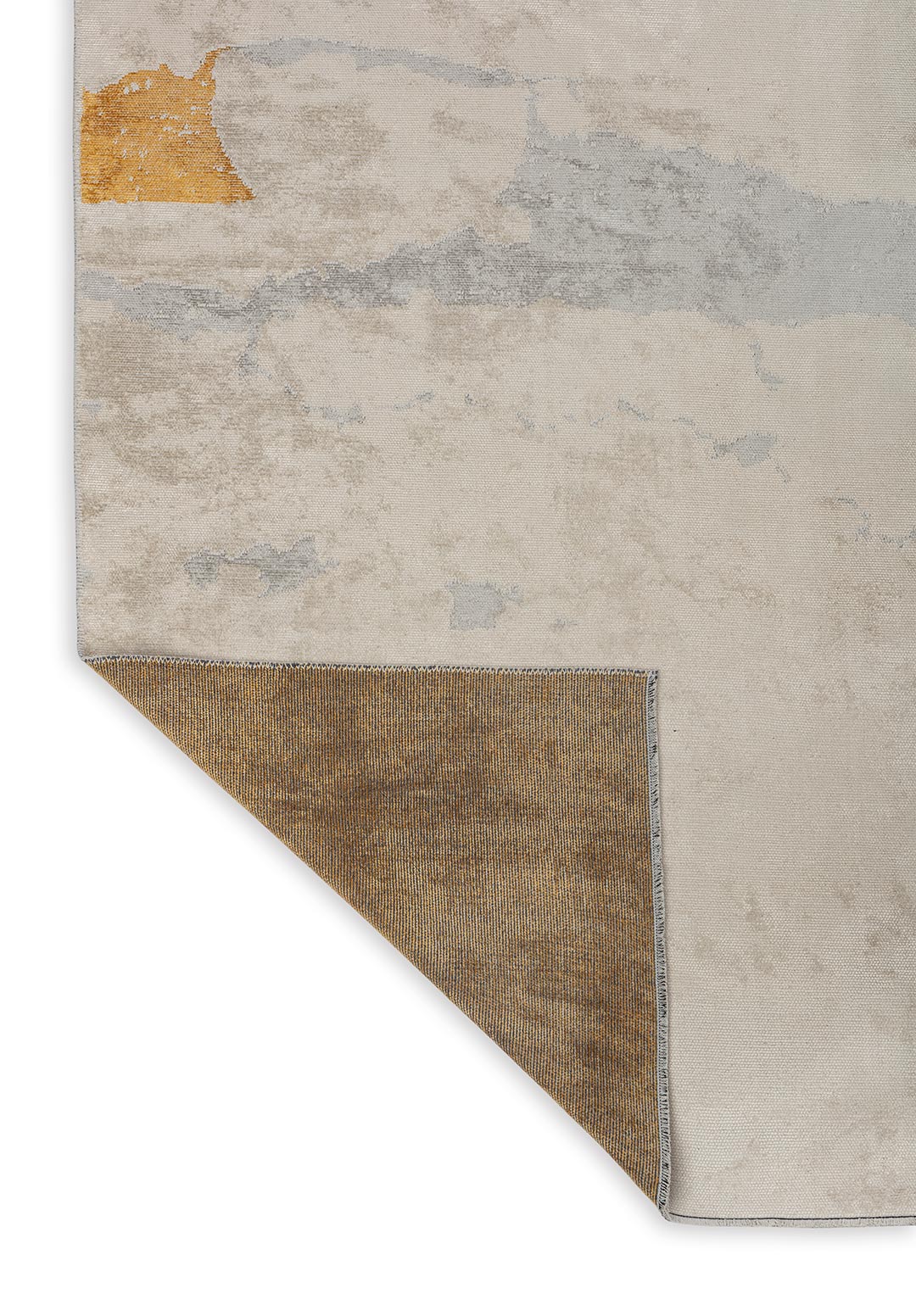 GRANADA LIGHT GREY - GOLD -ECRU RUG