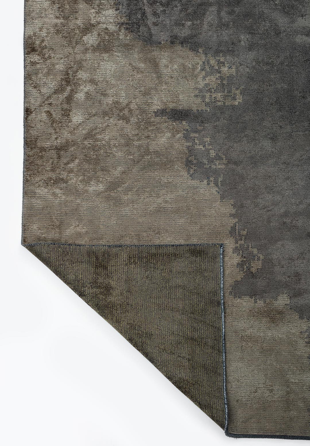 MONACO ANTHRACITE - GREEN -KHAKI RUG