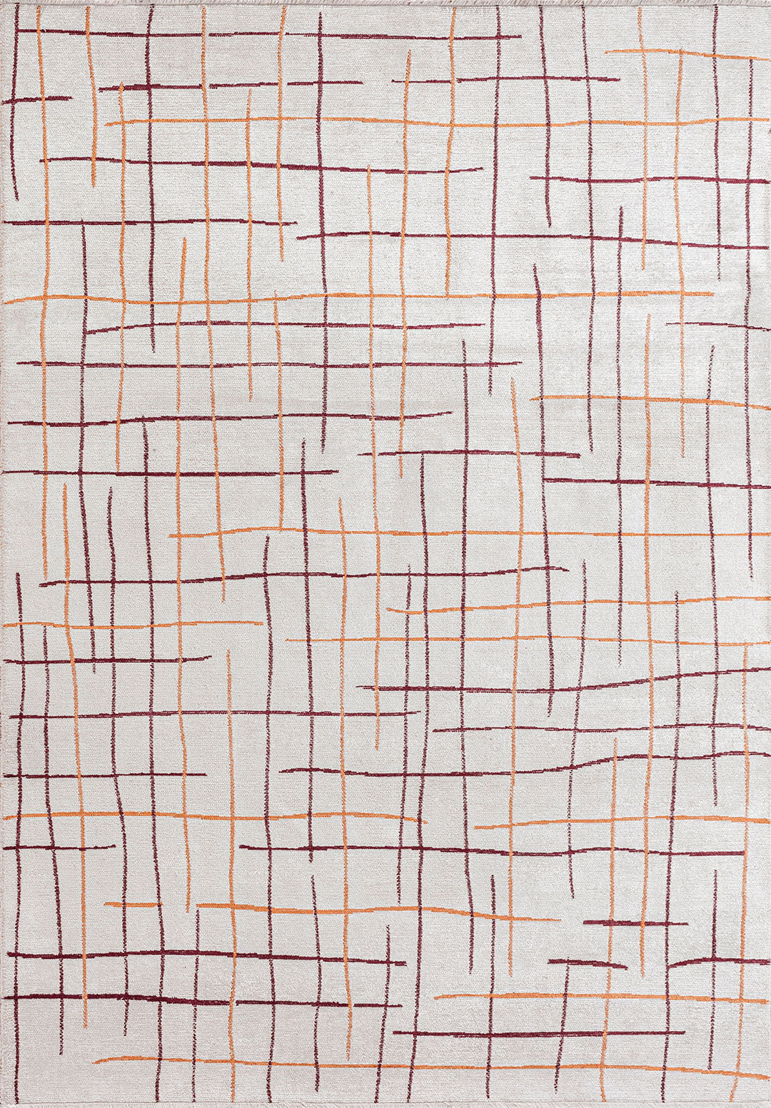 BROOKLYN TERRA - ECRU - CHERRY RUG