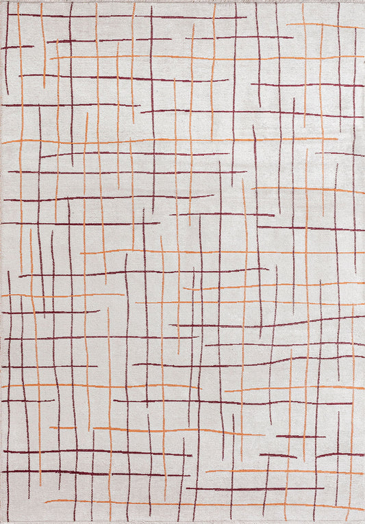 BROOKLYN TERRA - ECRU - CHERRY RUG