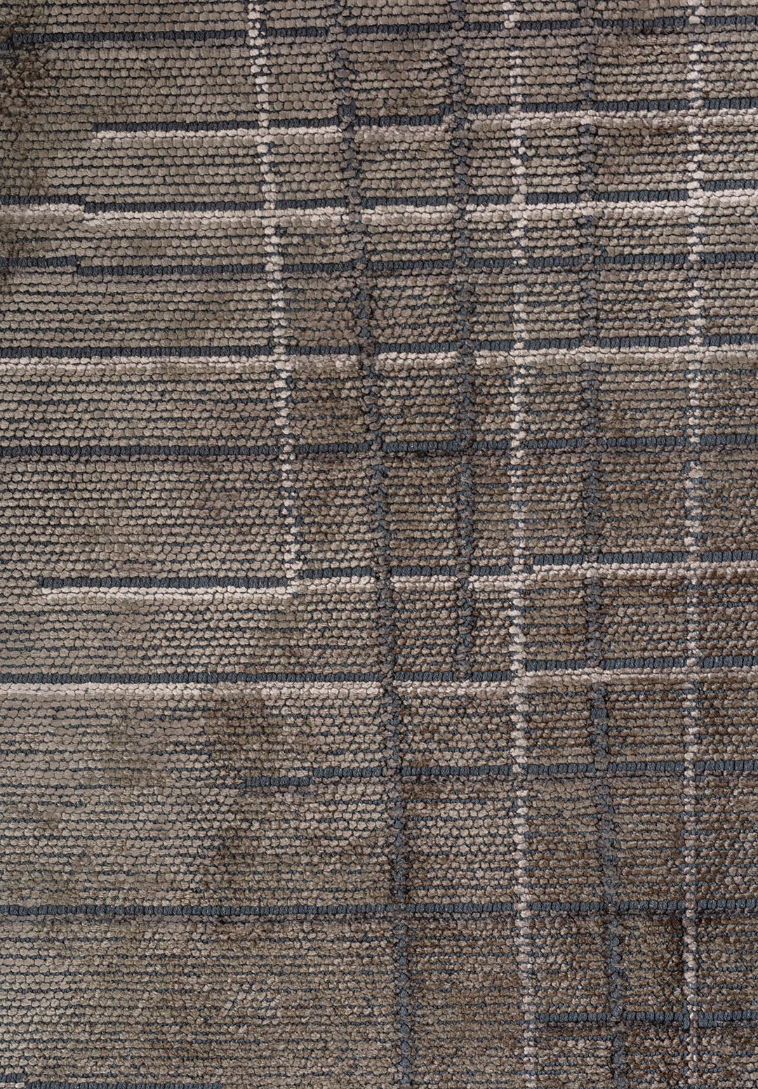MANHATTAN KHAKI - BEIGE - ANTHRACITE RUG