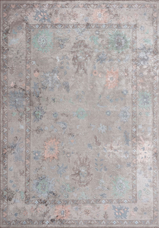 VIVIENNE GREY - DARK GREY - COPPER - BLUE - RIVER GREEN - ICE BLUE RUG
