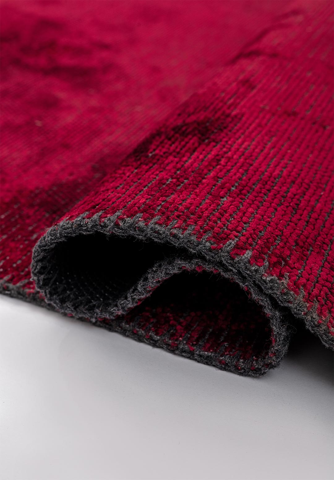 PLAIN RED (A) RUG