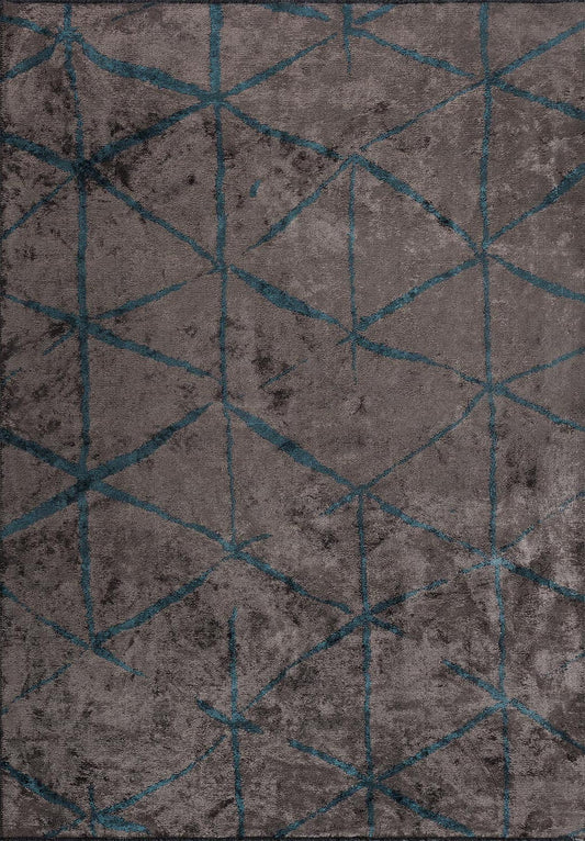 PALERMO PETROL - DARK GREY RUG
