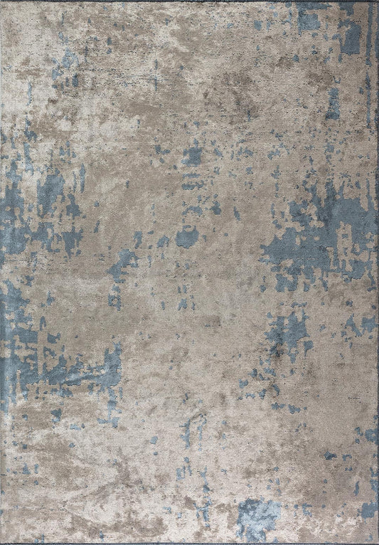 VERONA BLUE - BEIGE RUG