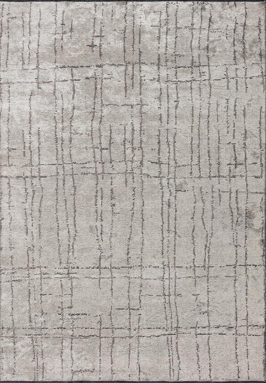 PISA DARK GREY - CREAM RUG