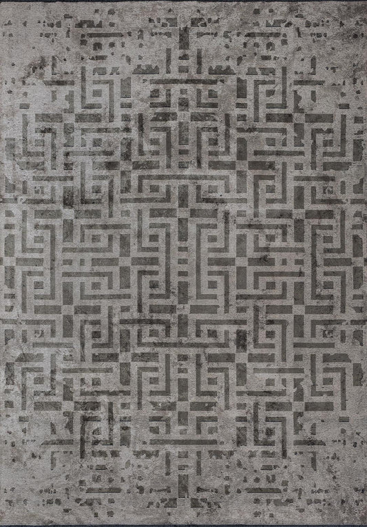 ROME ANTHRACITE - BEIGE RUG