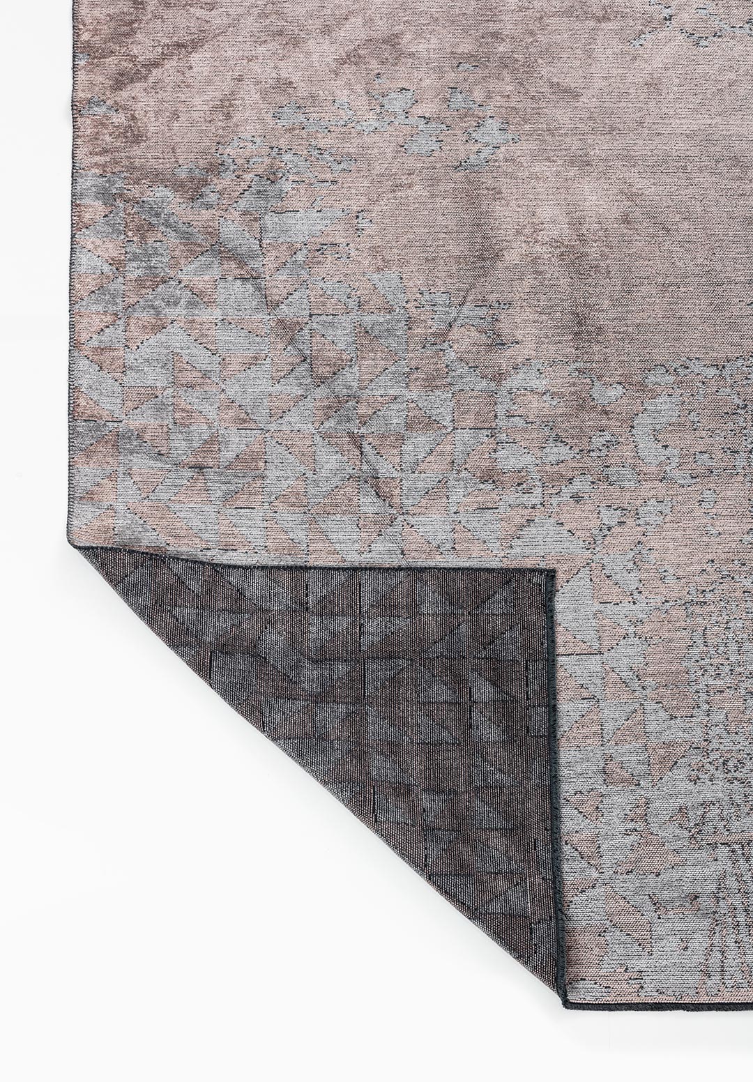 VENICE BLACK - LIGHT GREY RUG