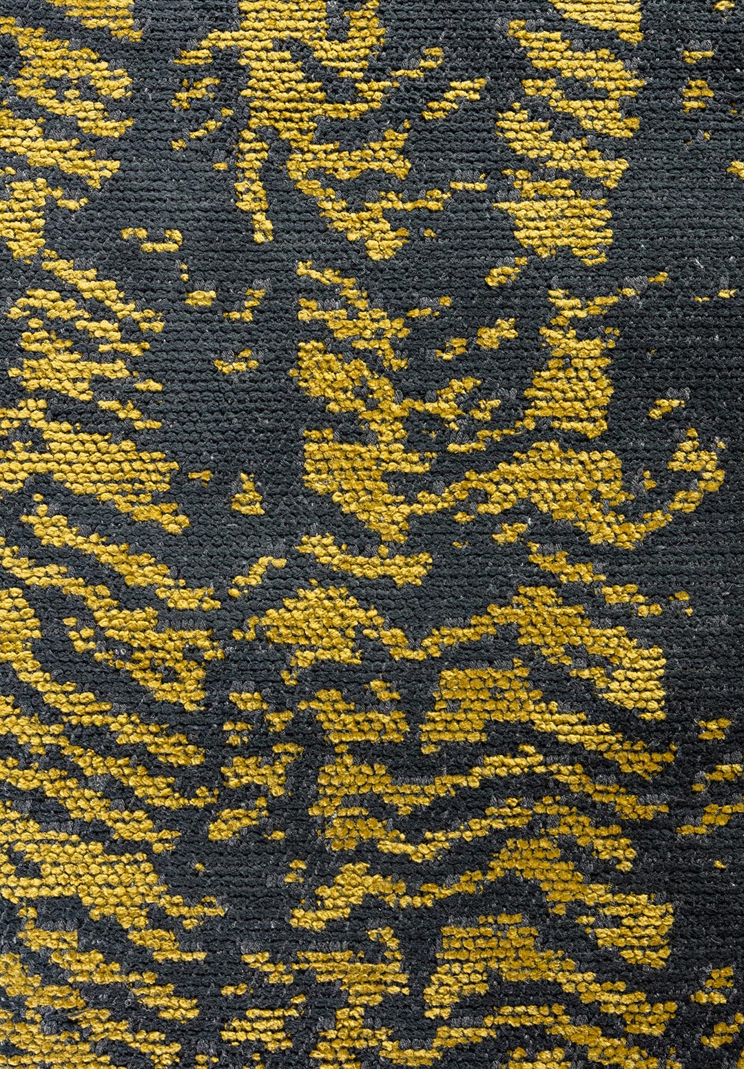 TERAMO MATTE BLACK - YELLOW RUG