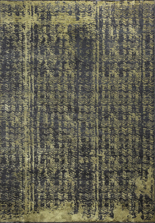 TERAMO MATTE BLACK - GREEN RUG