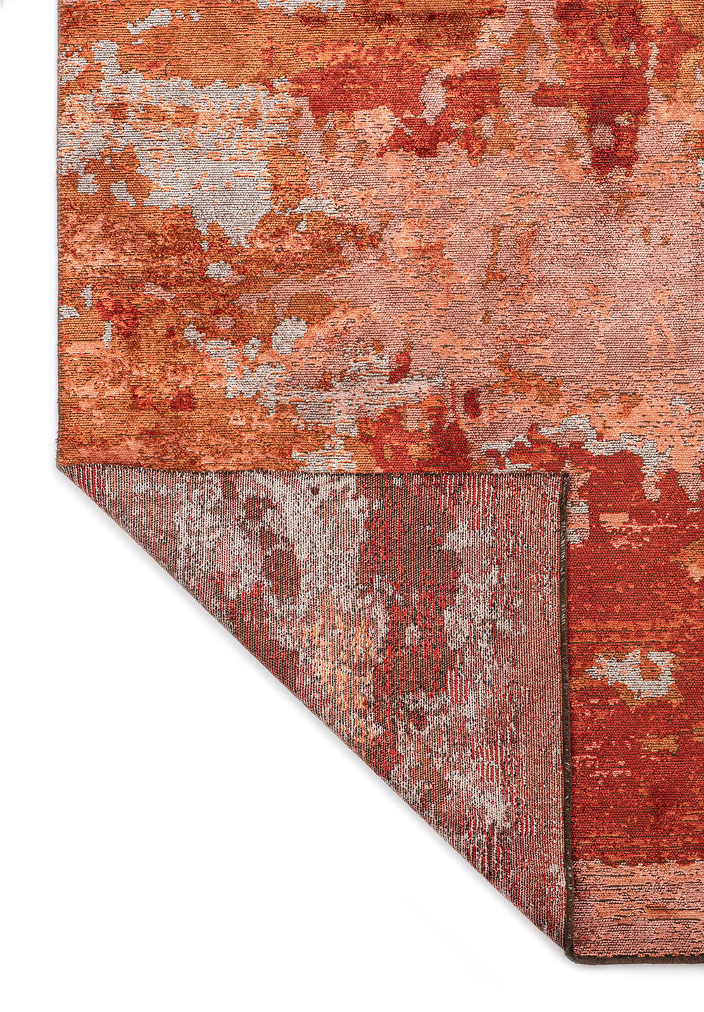 QUASAR LIGHT CORAL - LIGHT CREAM - DARK TERRA - TERRA RUG