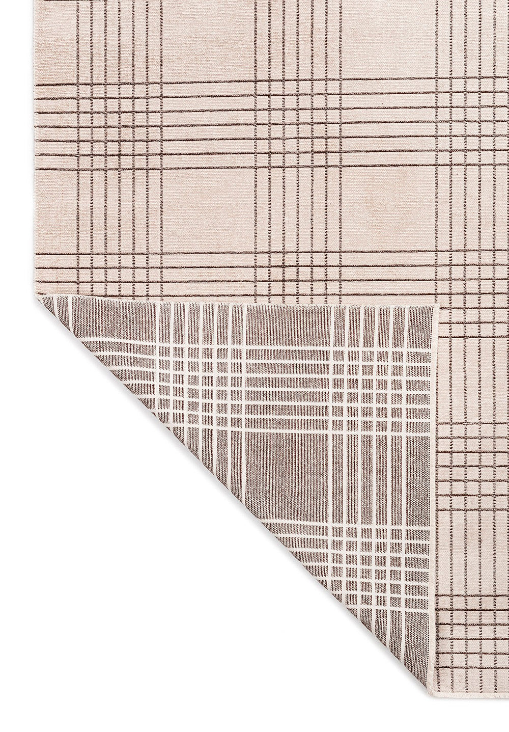 APEX DARK BROWN - STONE RUG