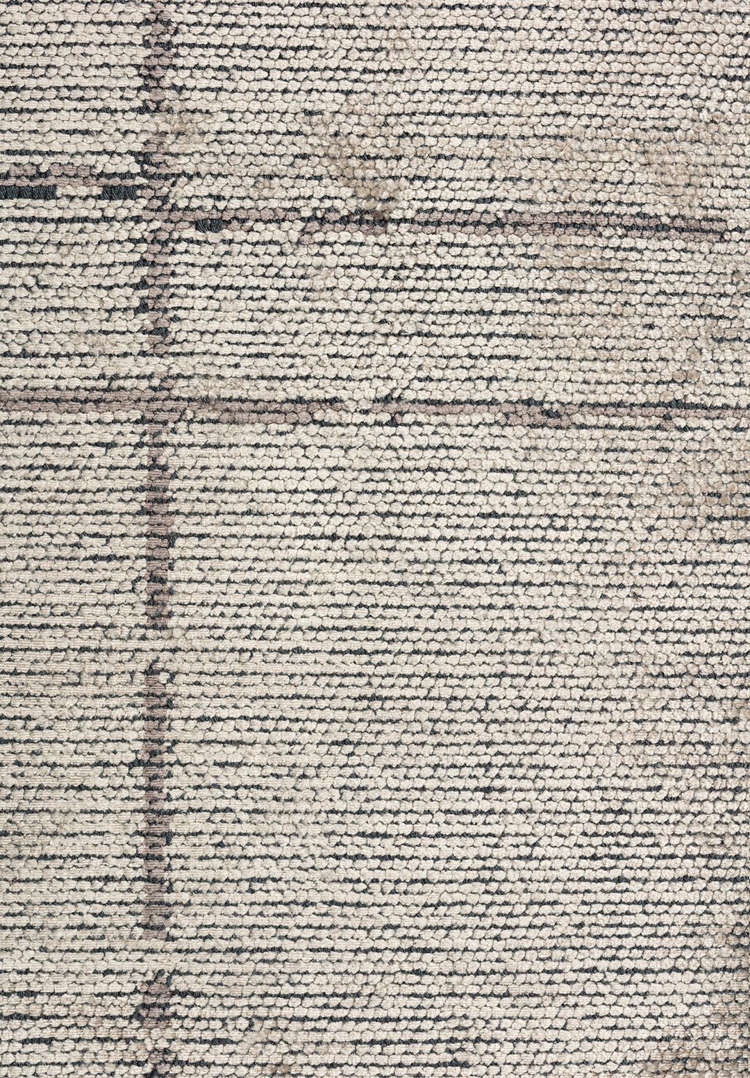 BARBER DARK GREY - CREAM RUG