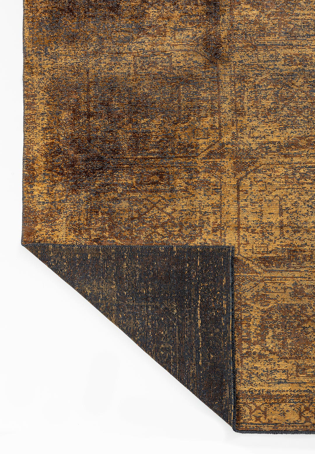 TITLE CACAO - MUSTARD RUG