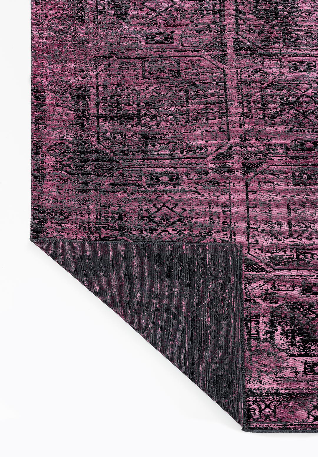 TITLE BLACK - PINK RUG